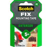 Nastro biadesivo permanente resistente Scotch-Fix Extreme 19 mm x 1,5 m Verde