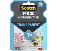 Nastro biadesivo permanente Scotch-Fix Extreme 19 mm x 3 m trasparente Trasparente