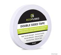 Nastro Biadesivo Premium - Larghezza: 10 mm - Lunghezza: 50 m - Per Bricolage, Fai da Te e Ufficio - Rapido e Semplice da Usare su Carta, Vetro, Plastica, Legno, Metallo e Tessuto