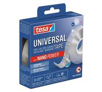 Nastro biadesivo con nano power Tesa® Universal 3x300 cm trasparente Trasparente