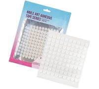 Nastro biadesivo resistente alle intemperie Nastro di montaggio trasparente per unghie da salone suggerimenti colori disegni decorazione vetrina