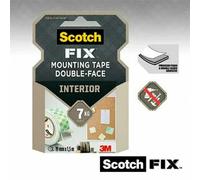 Nastro biadesivo Scotch 19 mm x 1,5 m Bianco