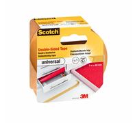Scotch 42010750 nastro, su ambo i lati universal, 7 m x 50 mm, marrone chiaro