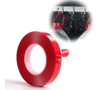 Nastro biadesivo super forte, impermeabile, colla resistente alle alte temperature per ufficio, casa, riparazione auto, fissaggio, fai da te, all'aperto (10mm * 3m)