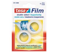 TESA 57911 - tesafilm® biadesivo, 7,5 m x 12 mm, 2 rotoli