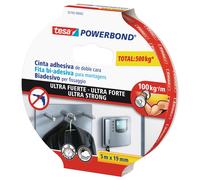 Nastro biadesivo ultra forte Tesa 5 m x 19 mm