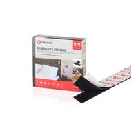 Nastro biadesivo Velcro Nero 20 mm x 25 m