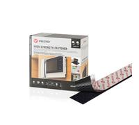 Nastro biadesivo Velcro Nero 50 mm x 5 m Extra forte