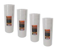 Nastro bianco per imballaggio pacchi 48 mm x 68 metri per rotolo di tenuta...