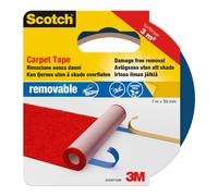 Nastro bidesivo per moquette 3M Scotch® Premium 50 mm x 7 m bianco Bianco