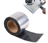 Nastro Bituminoso | Autoadesivo impermeabile,Cerotto riparatore sigillante per crepe nel calcestruzzo | Per finestre, vialetti, barche, camper, tende, vetri, tubi, travi, terrazze, bordi