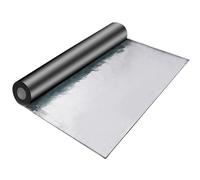 Nastro bituminoso autoadesivo, nastro impermeabilizzante per riparazione tetti, nastro sigillante in alluminio per asfalto, per isolamento o riparazione di perdite su tetti, tubi, davanzali (3,3 x 16
