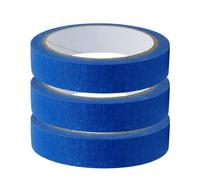 Nastro Blu,3 Rotoli X 20 M Nastro Da Parete Blu | Strumento Rimovibile Per Fai Da Te Progetti Artistici Forniture Per Pittura Lavori Di Finitura Rinovazione Casa E Lavori Professionali