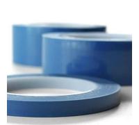 Nastro blu alte temperature in poliestere silicone per mascheratura 0,08mm x 66M