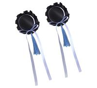 Nastro Bowknot Capelli Panini Clip Per Adolescenti Ragazza Anime Clip Per Capelli Sottoculture Laterali Panini Clip 2000s Festa A Tema Decorazione Dei Capelli
