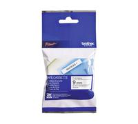 Nastro Brother M-K221 - Nero su bianco (9 mm)