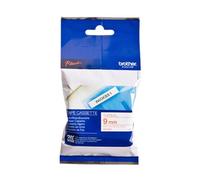 Nastro Brother M-K222 - Rosso su bianco (9 mm)