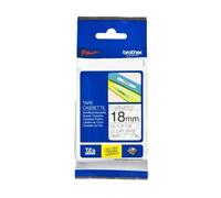 Nastro Brother TZe-141 - Nero su trasparente (18 mm)