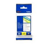 P-TOUCH TZE145 - Nastro laminato, bianco su trasparente, 18 mm