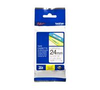 Nastro Brother TZe-151 - Nero su trasparente (24 mm)