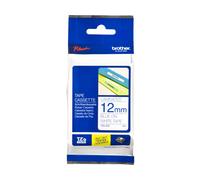Nastro Brother TZe-233 - Blu su bianco (12 mm)