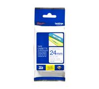 P-TOUCH TZE253 - Nastro laminato, da blu a bianco, 24 mm