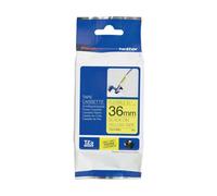 P-touch 3000 Brother Nastro Nero su giallo Originale TZ-FX661