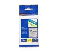 Nastro Brother TZe-M931 - Nero su metallico (12 mm)