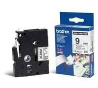 Brother Tze-n221 Non Laminato 9 Mm 8 M One Size Black On White