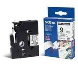 Nastro Brother TZe-N221 - Nero su bianco (9 mm)