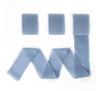 Nastro Chiffon Blu Azzurro Nastro Raso Blu Nastro Azzurro 3 Rotoli 40 mm X 18 m Nastro Regalo Nastro per Regali Nastro Blu Nastro Raso Azzurro Nastro Blu per Bomboniere Nastro per Regali