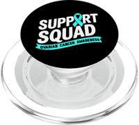 Nastro color foglia di tè della squadra di supporto per la sensibilizzazione al cancro ovarico PopSockets PopGrip per MagSafe