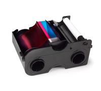 Nastro colorato compatibile con Fargo DTC1250e 045500 YMCKO 250 stampe