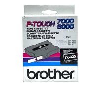 Nastro Colorato Originale Brother TX 335 Per PT 7000 8000 Laminato