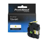 Nastro compatibile Brother TZe-641 - Nero su giallo (18 mm)