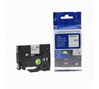 Nastro compatibile con Brother STe-151, 24mm x 3m, nero Stencil nastro compatibile
