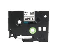 Nastro compatibile con Brother TZ-N261 / TZe-N261, 36mm x 8m, testo nera / sfondo bianco, non laminato