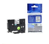 Nastro compatibile con Brother TZ-NFX231/TZe-NFX231, 12mm x 5m, flexi, nylon, testo nera/sfondo bianco