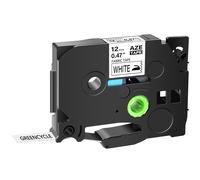 Nastro compatibile con Brother TZe-FA231, 12mm x 3m, testo nera / sfondo bianco, per stirare