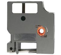 Nastro compatibile DYMO 18443 Rhino - Vinile - 9mm x 5.5m - Nero Stampa / Bianco Fondo