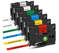 Nastro Compatibile in Sostituzione Di Brother Tze TZ Tape 12Mm 0;47 Laminated T