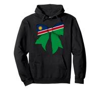 Nastro con Fiocco a Forma di Civetta per Bambina, con Bandiera della Namibia, dell'orgoglio della Namibia Felpa con Cappuccio