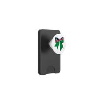 Nastro con fiocco a forma di civetta per bambina, con bandiera della Namibia, dell'orgoglio della Namibia PopSockets PopWallet per MagSafe