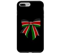 Nastro con fiocco a forma di civetta per bambina, motivo: Kenya Kenyan Pride Custodia per iPhone 7 Plus/8 Plus