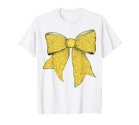 Nastro con Fiocco Giallo con Fetta di Limone Maglietta