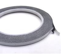 Nastro conduttivo in carbonio biadesivo da 25 m for SEM ed EDS - Tessuto non tessuto isolante ad alta conduttività(8mm(W) x25m(L))