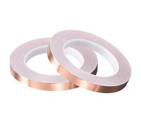 Nastro Conduttivo Unilaterale Nastro Lamina Rame 12mm x 30m/98.4 piedi 2pz