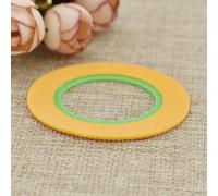 Nastro coprente per modellismo, 1 mm, 2 mm, 3 mm x 18 m, nastro flessibile per decoratori a spruzzo, linee pulite, progetti artistici fai da te (1 mm)