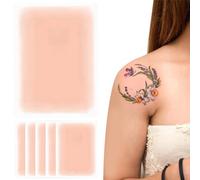 Nastro copri-tatuaggio invisibile ultra-sottile impermeabile da 6 pezzi toppa tagliabile 3, 5x5, 9 stile 2