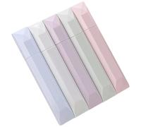 Nastro correttivo bianco - 5 pezzi estetici lisci pastello | Nastro di correzione veloce forniture scolastiche per università elementari ufficio scuola media bambini per correggere lavori e studiare